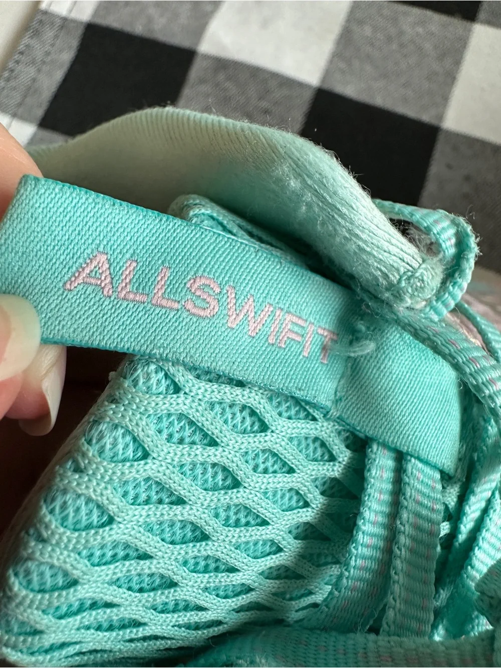 Women's Athletic‎ Running Shoes in Pink and Aqua